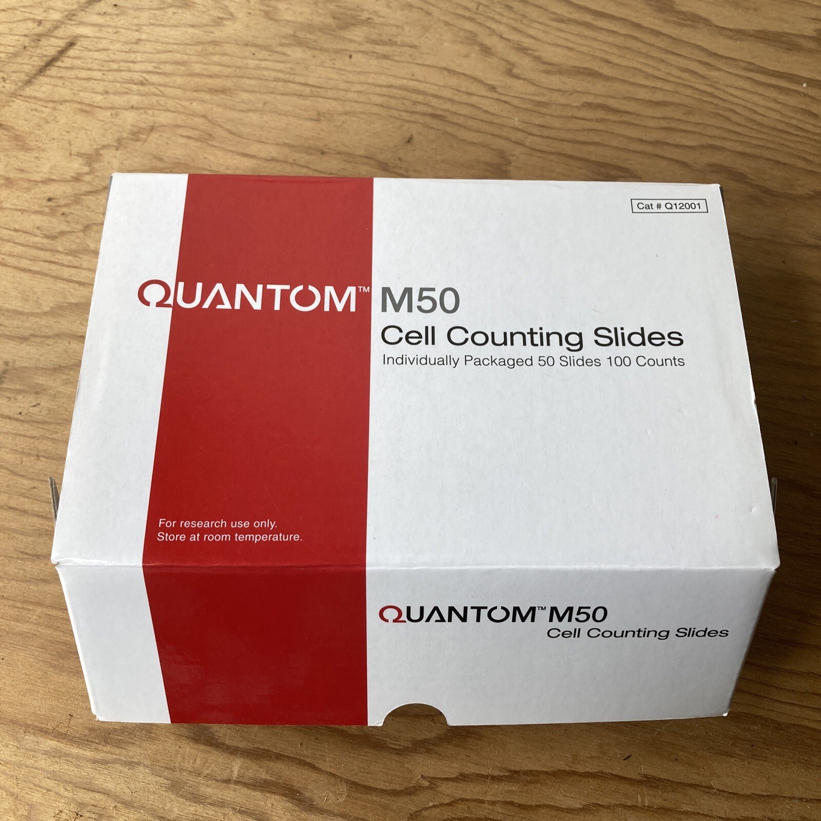 21 Slides of Quantom M50 Cell Counting Slides – Q12001