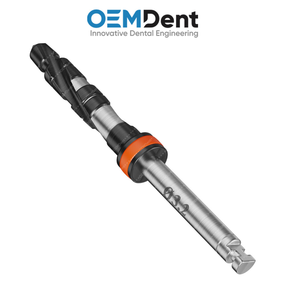 Carbon DLC Step Drills 16mm Universal Instrument Tool Dental Fixtures Placement