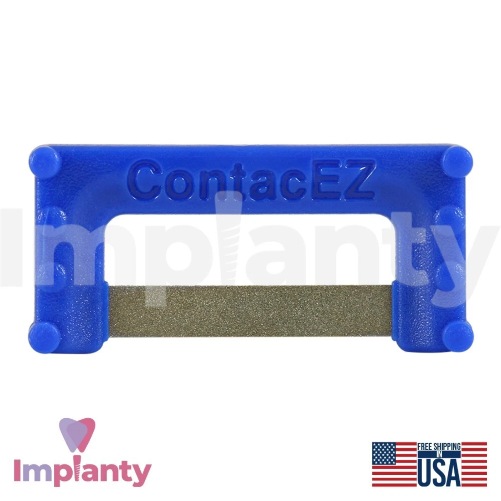 Extra Widener Dark Blue IPR Strips Set Coarse Stainless Steel Diamond Coating