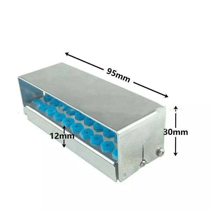 Dental Bur Holder Block Box Disinfection Case Box Organizer 8/12/30 Holes Stand