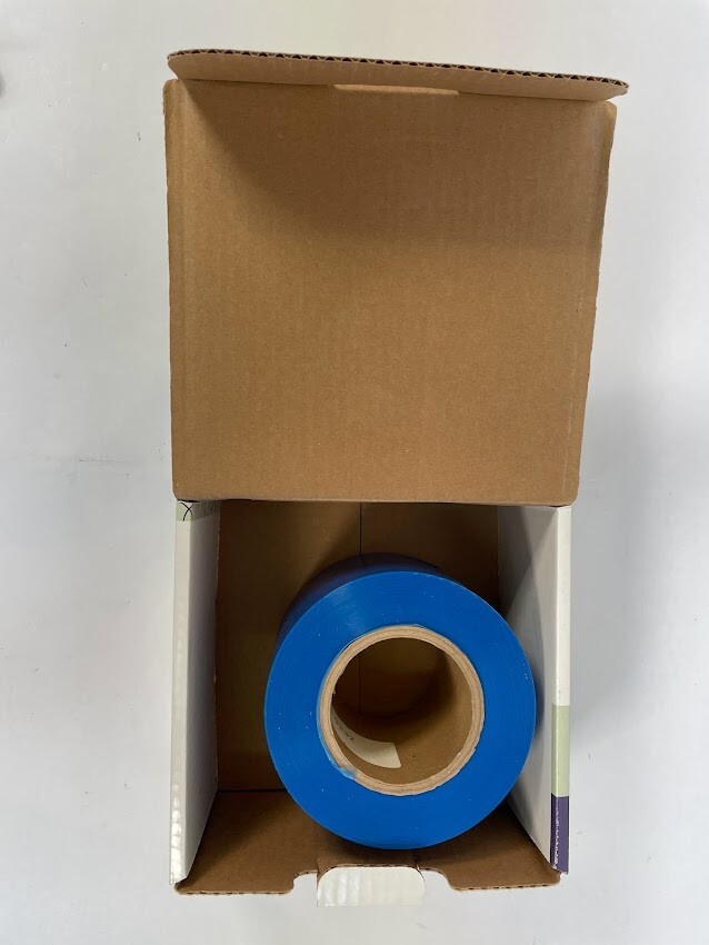 Pinnacle Cover-All Perforated 4x 6″ Refill Roll 1200 Sheets Roll Blue