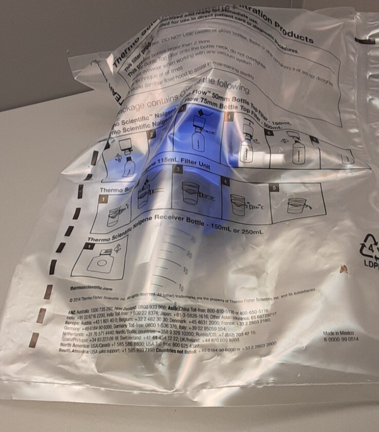 THERMO 50mL Rapid-Flow Conical Tube Filter 0.2um aPES (1) 564-0020