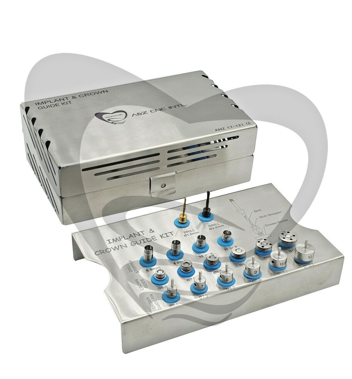 Dental Implant & Crown Guide Kit, Perfect Positioning Guide Kit
