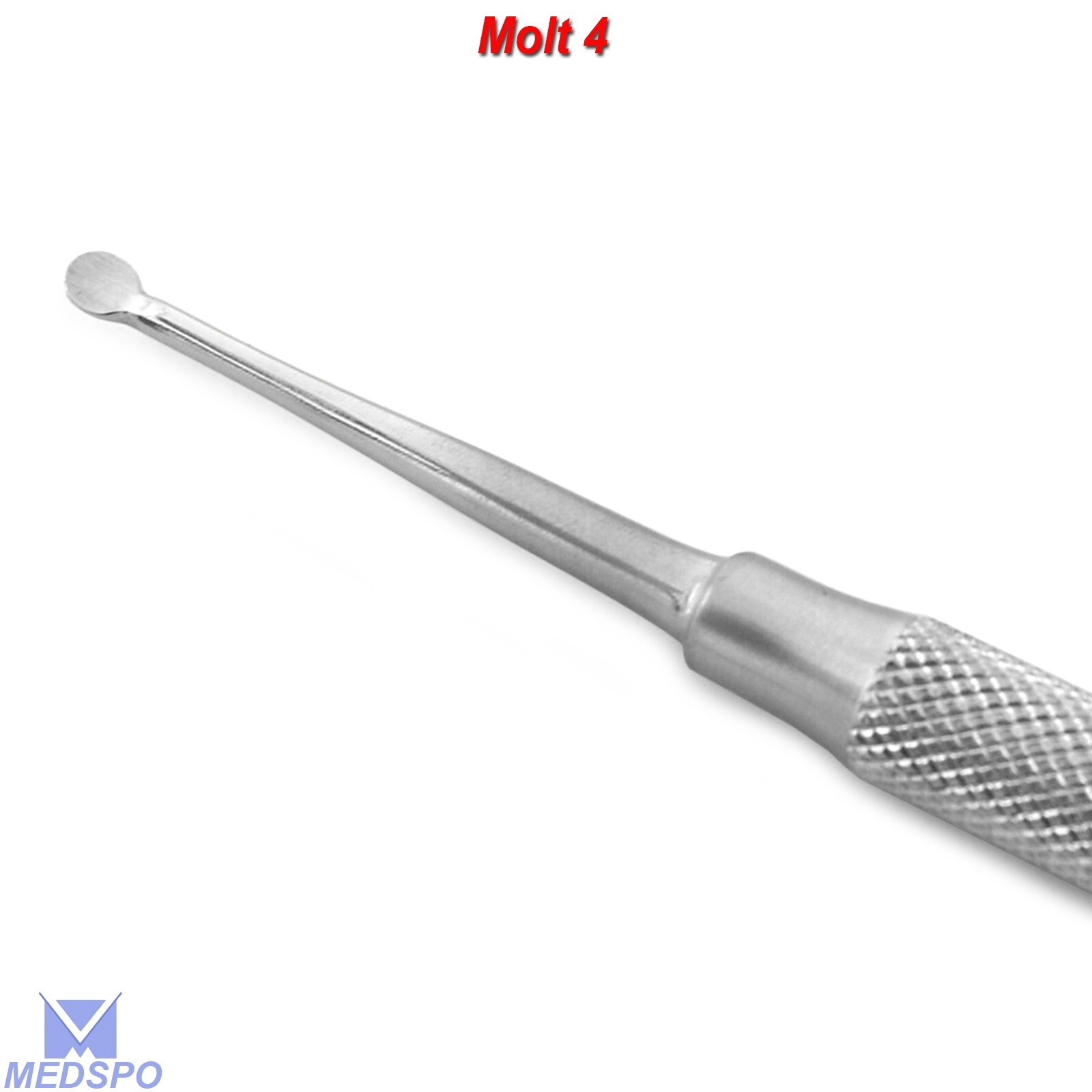 Periosteal Elevator Dental Surgical Implant Molt #4 Oral Surgery Bone Curette