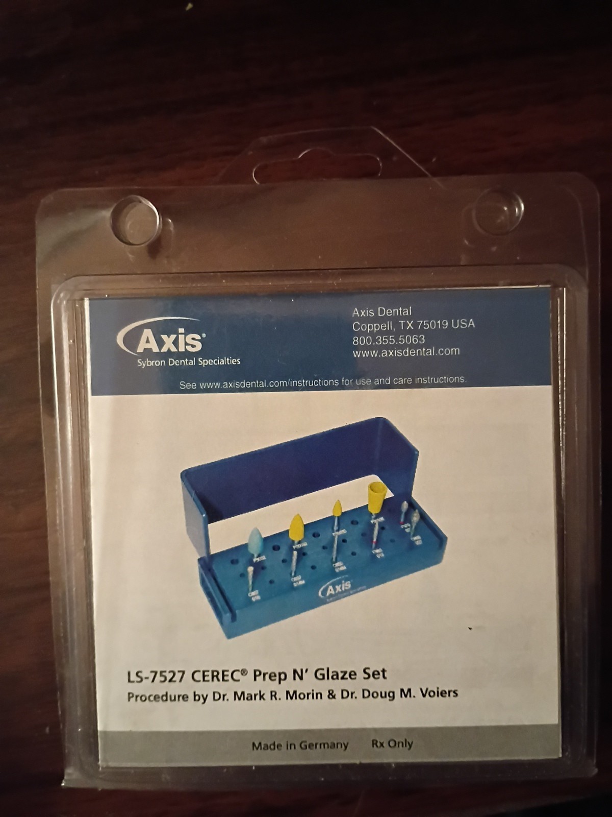 AXIS CEREC Prep N’ Glaze Set, LS-7527