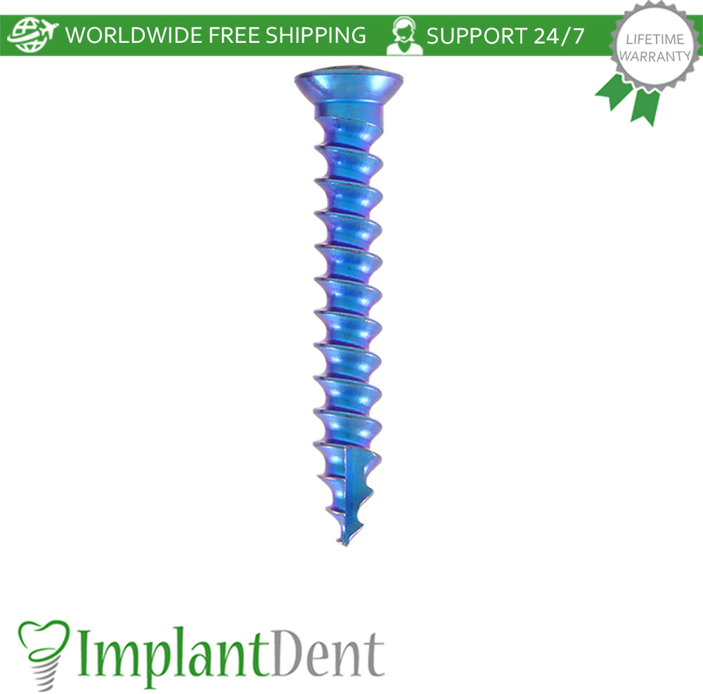 5x Self Tapping GBR Screw 1.6mm For Membrane Fixation Titanium Dental Fixture