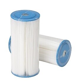 Water Filter Element, 4 1/2 x 10″, 20 Micron, 1″ to 1-1/2″ Housing; 2/Pk, 2076