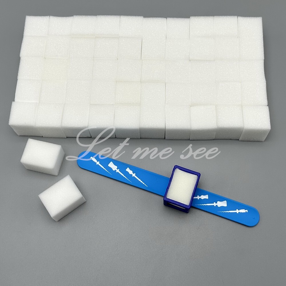 Dental Endo Root Canal Files Stand Holder Wrist Watch 135℃ Sterilize Sponge