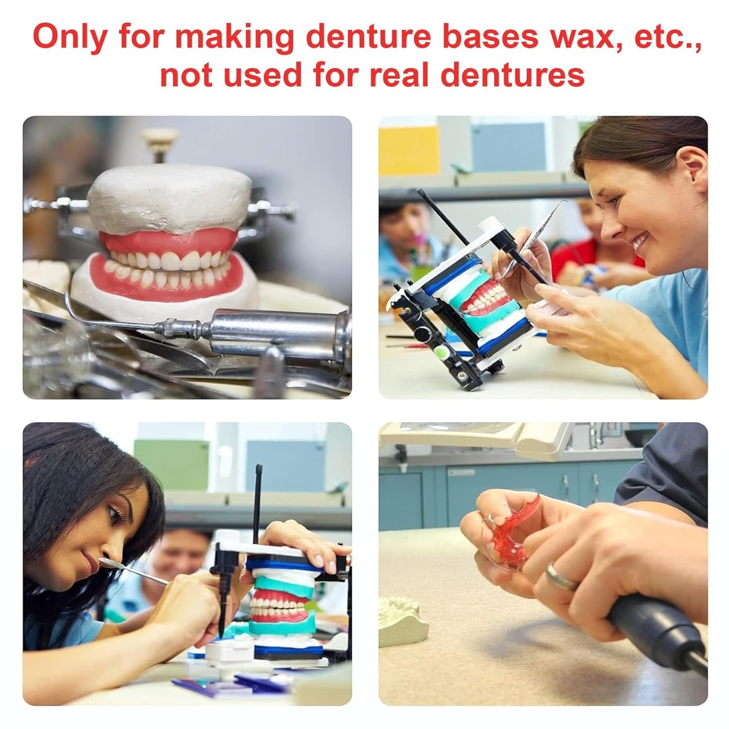20PCS Dental Wax Sheets for Modeling and Denture Applications – Odorless