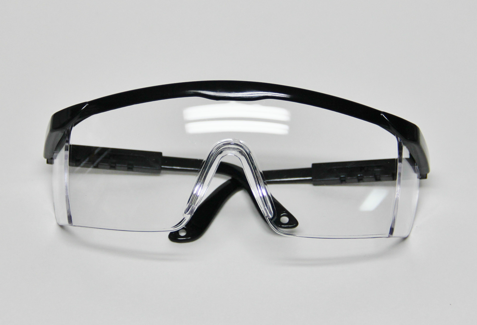 Dental Lab Student Protective Eyewear Goggles Glasses Black Frame Infection Care