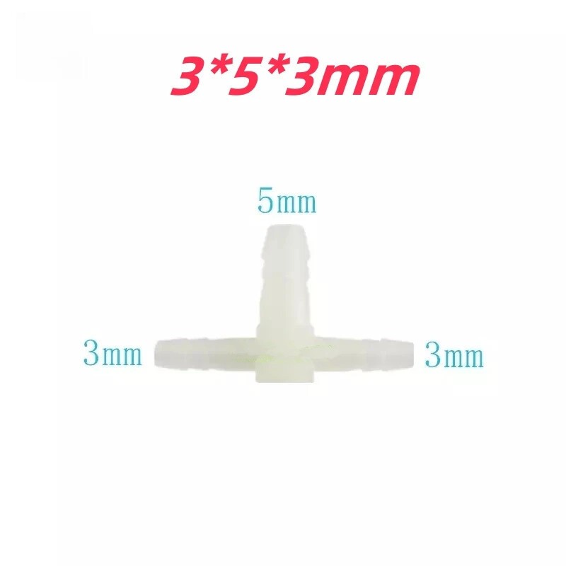10Pcs/Pack Dental Chair Parts Fitting Valve Water Tube 3*3*5*5mm Connector