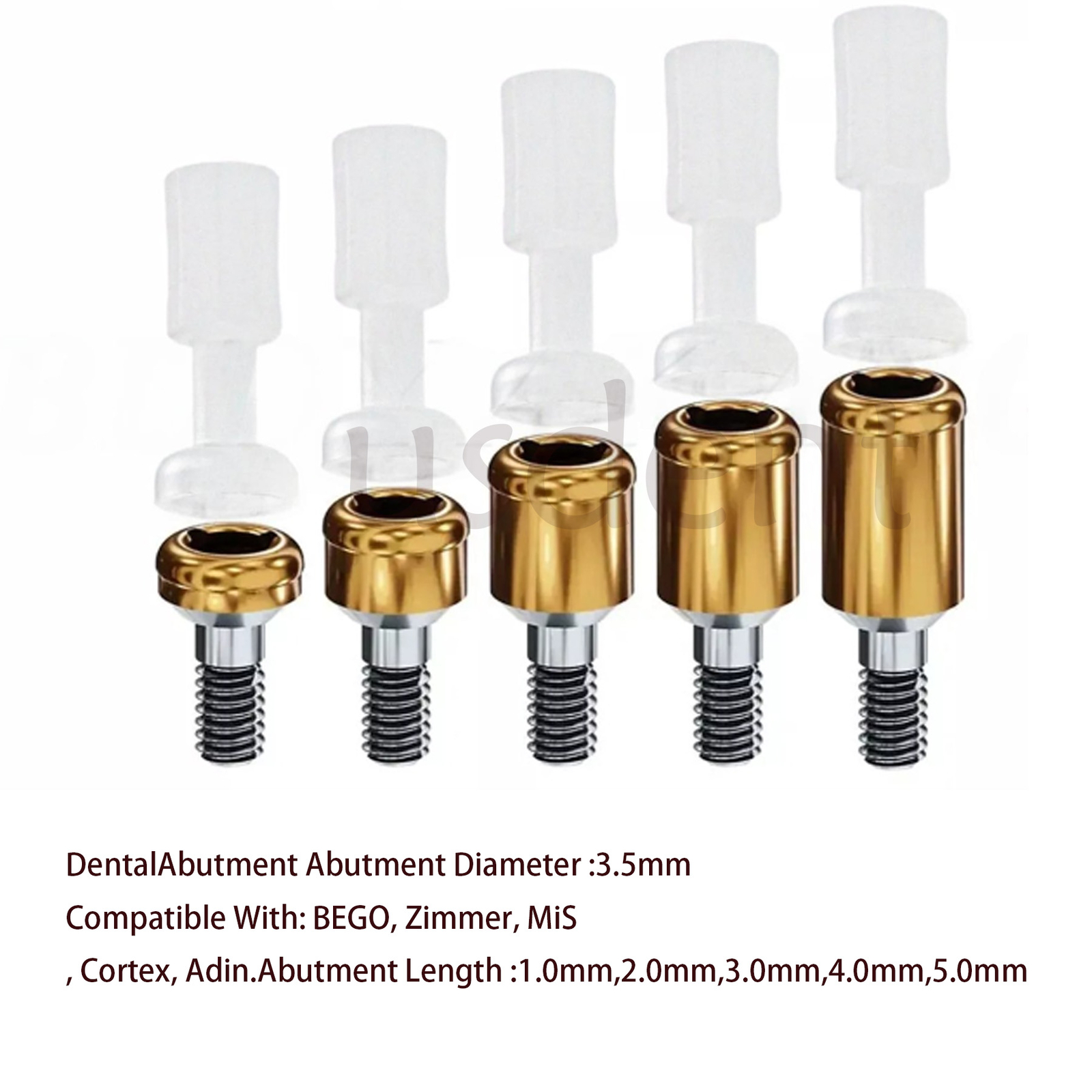 Implant 3.5mm fit Zimmer Dental Screwdriver Manual Driver Adapter 4mm Abutment