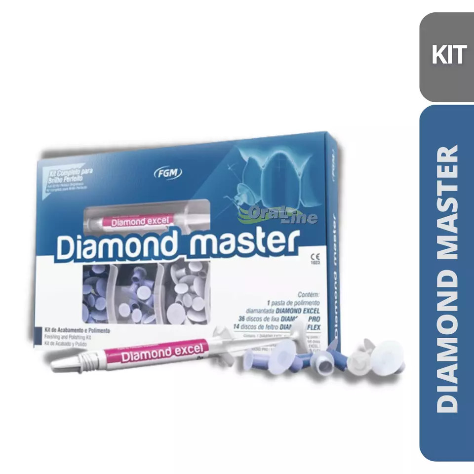 FGM Diamond Master Kit for Finishing & Polishing of all Restorative Materials.