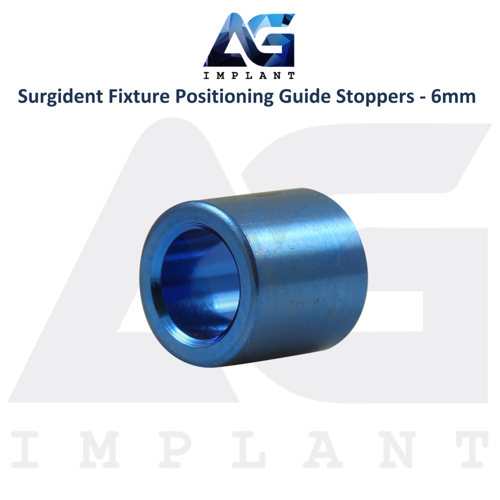 Dental Fixture Positioning Guide Stoppers Precise Depth Control Stainless Steel