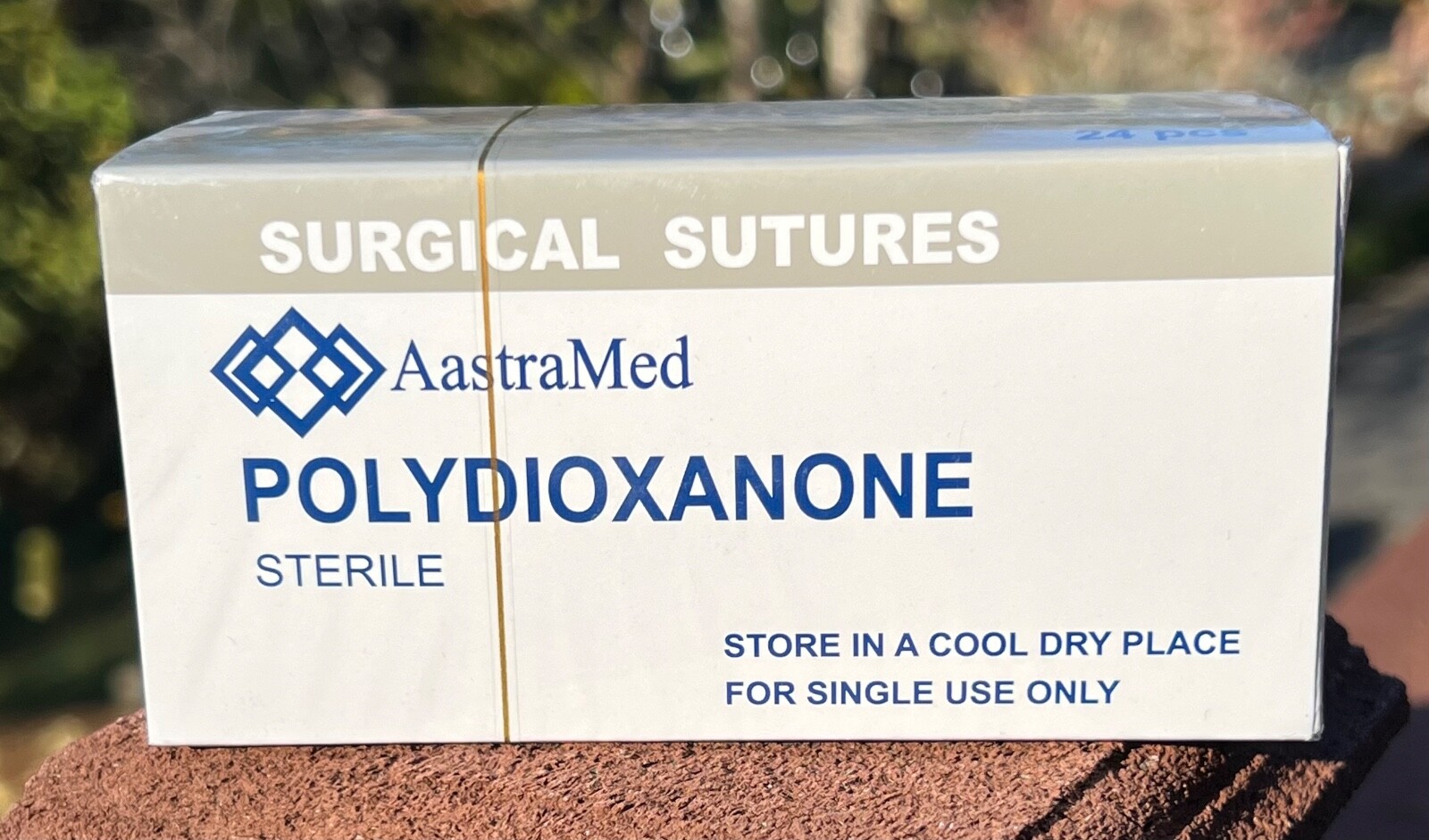2/0 PDS/PDO 72ct Veterinary Surgical Suture Polydioxanone monofilament Dental