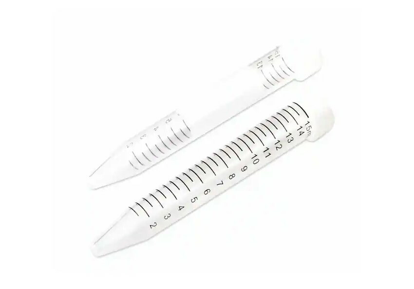 Fisher Scientific 14-955-237 15mL Sterile Conical Centrifuge Tubes, 500pcs