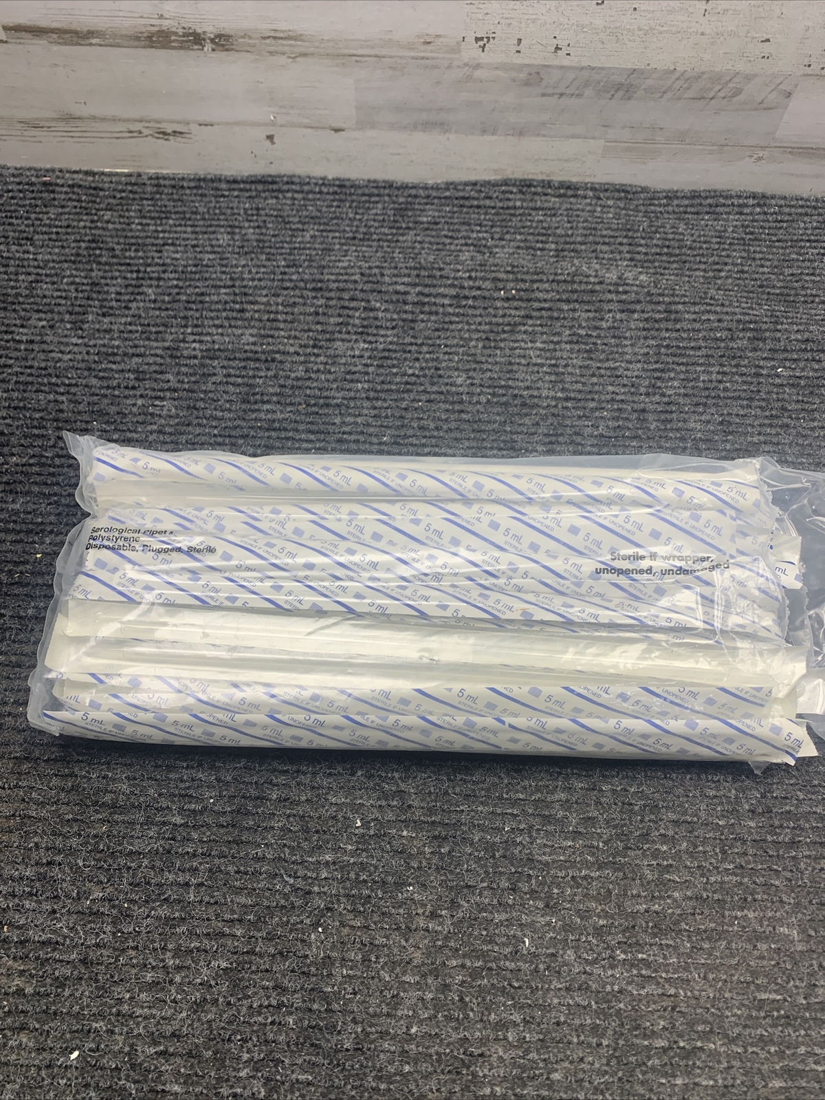 New Lot of 45 KIMBLE 5ML Plastic Pipets 56970-5