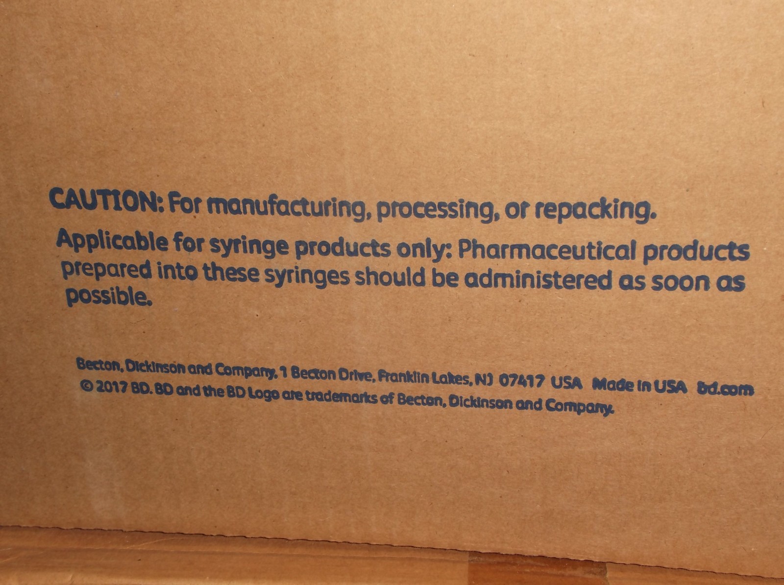 QTY. 25 Syringe Dispensers BD Luer-Lok tip (non-sterile, for food, glue, indus