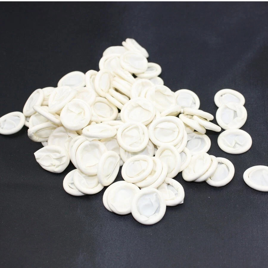 100 Pcs Dental Disposable Rubber Latex Scaler Handpiece Sleeves Protective Cover