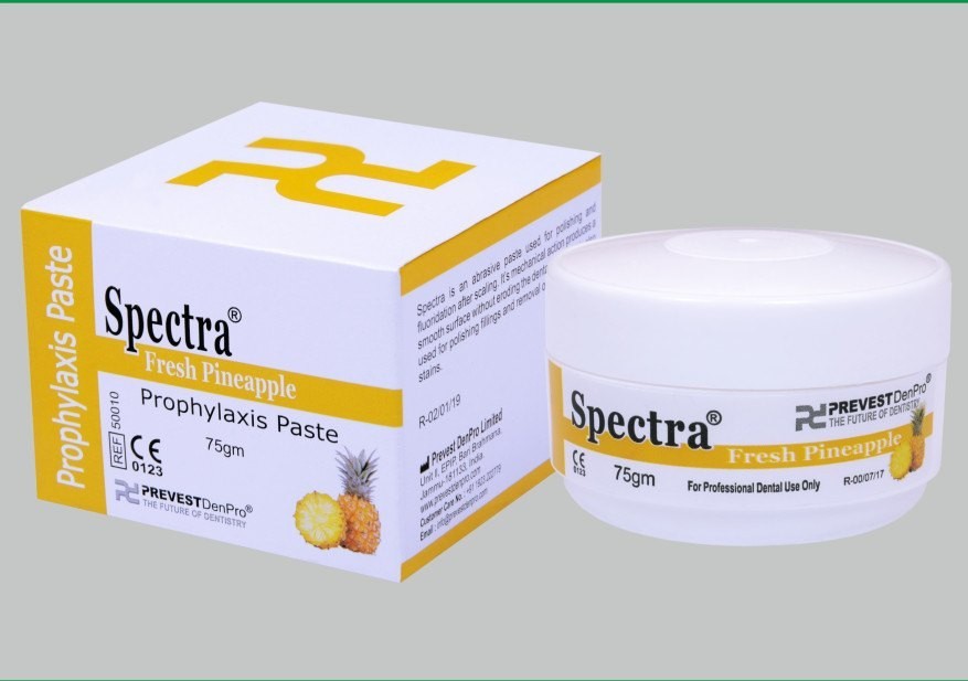 DENTAL PREVEST DENPRO SPECTRA PROPHYAXIS PASTE WITH PINEAPPLE FLUORIDE 75GM