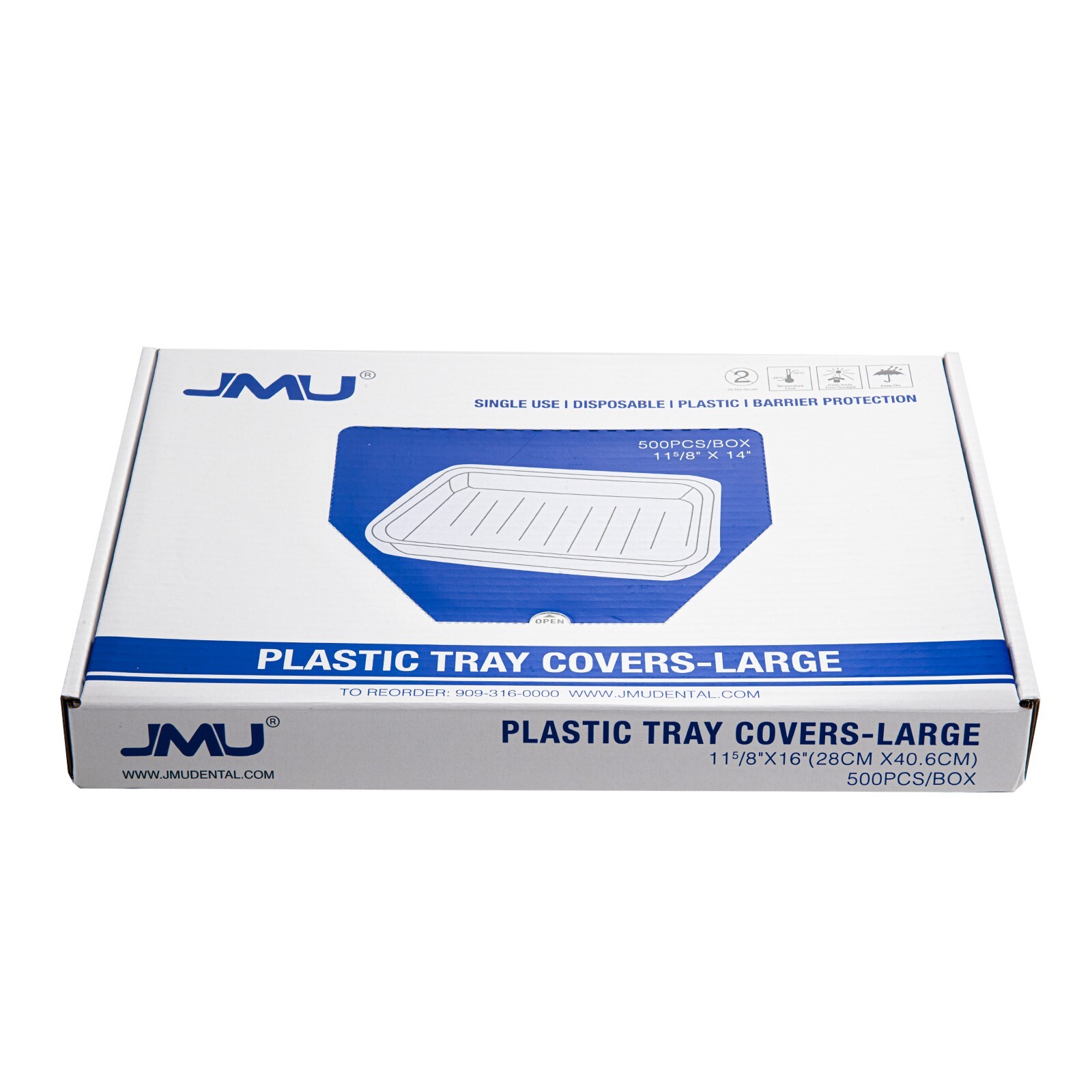 JMU Dental Tray Cover Disposable Clear PE Sleeve 11-5/8″X16″ 3000pcs/6BOX