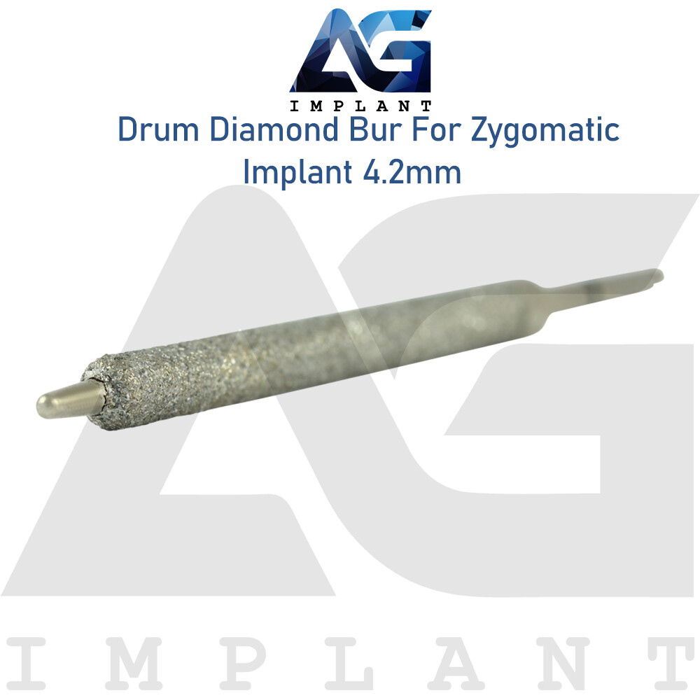 Diamond Drum Bur Ø4.2mm For Zygomatic Tool Drill Surgi cal 30mm