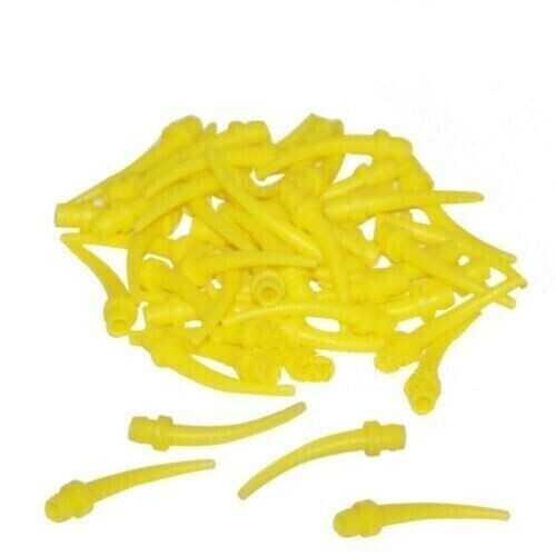 Dental Intra Oral Impression Mixing Tips Yellow 100/pk
