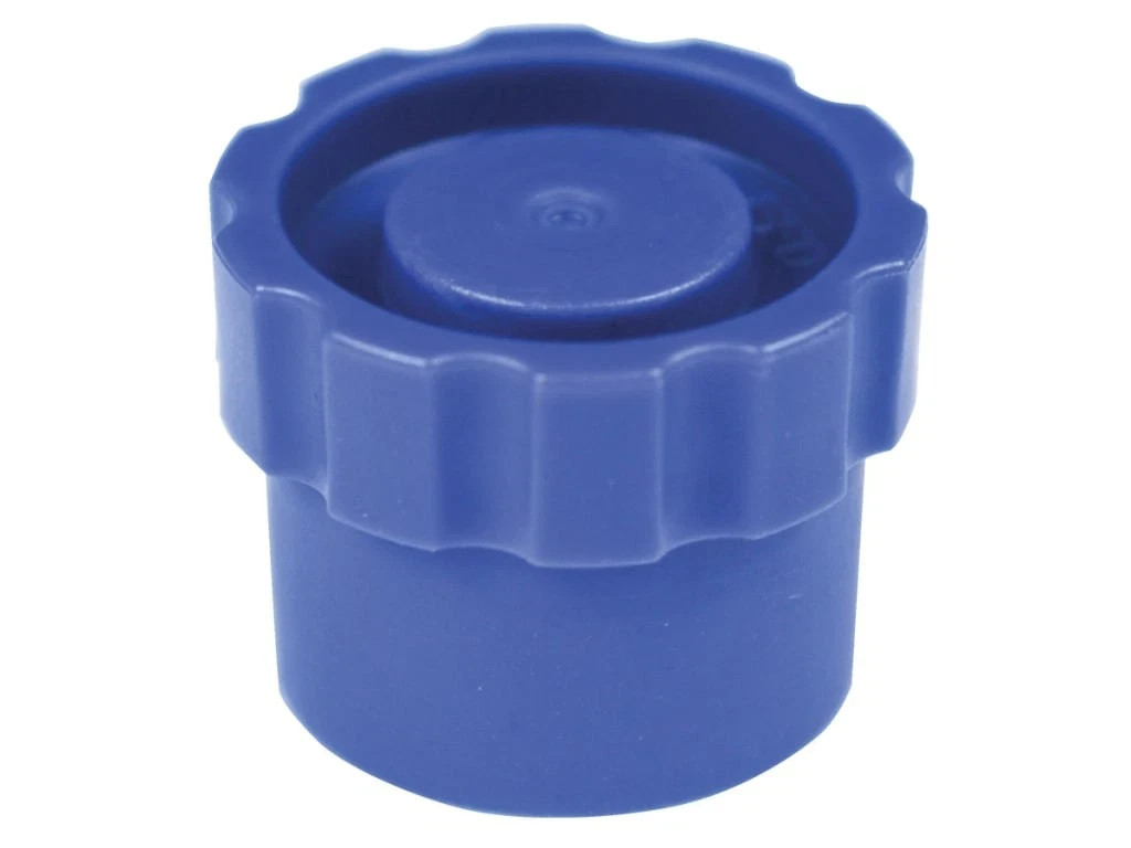 Nordson EFD 7012198 – Tip Caps, For Optimum Syringe Barrel, Blue, 50/bag