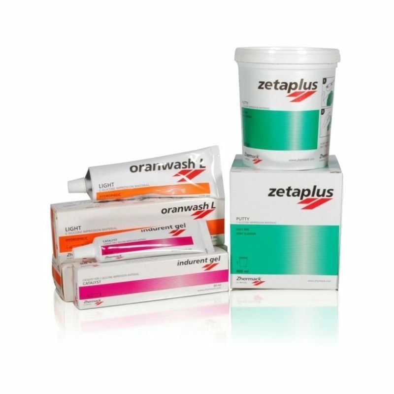 Zhermack Zetaplus Impression Dental Material Ornawash Intrudent Gel Complete Kit