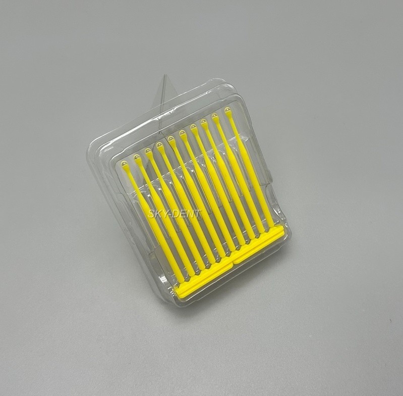 200pcs Dental Bonding Stick Adhesive Tip Applicator For Crown Porcelain Veneer