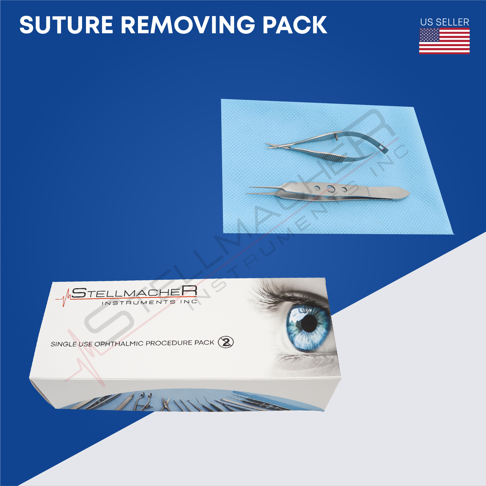 Single Use Suture Removal Procedure Pack – 10 Packs Box