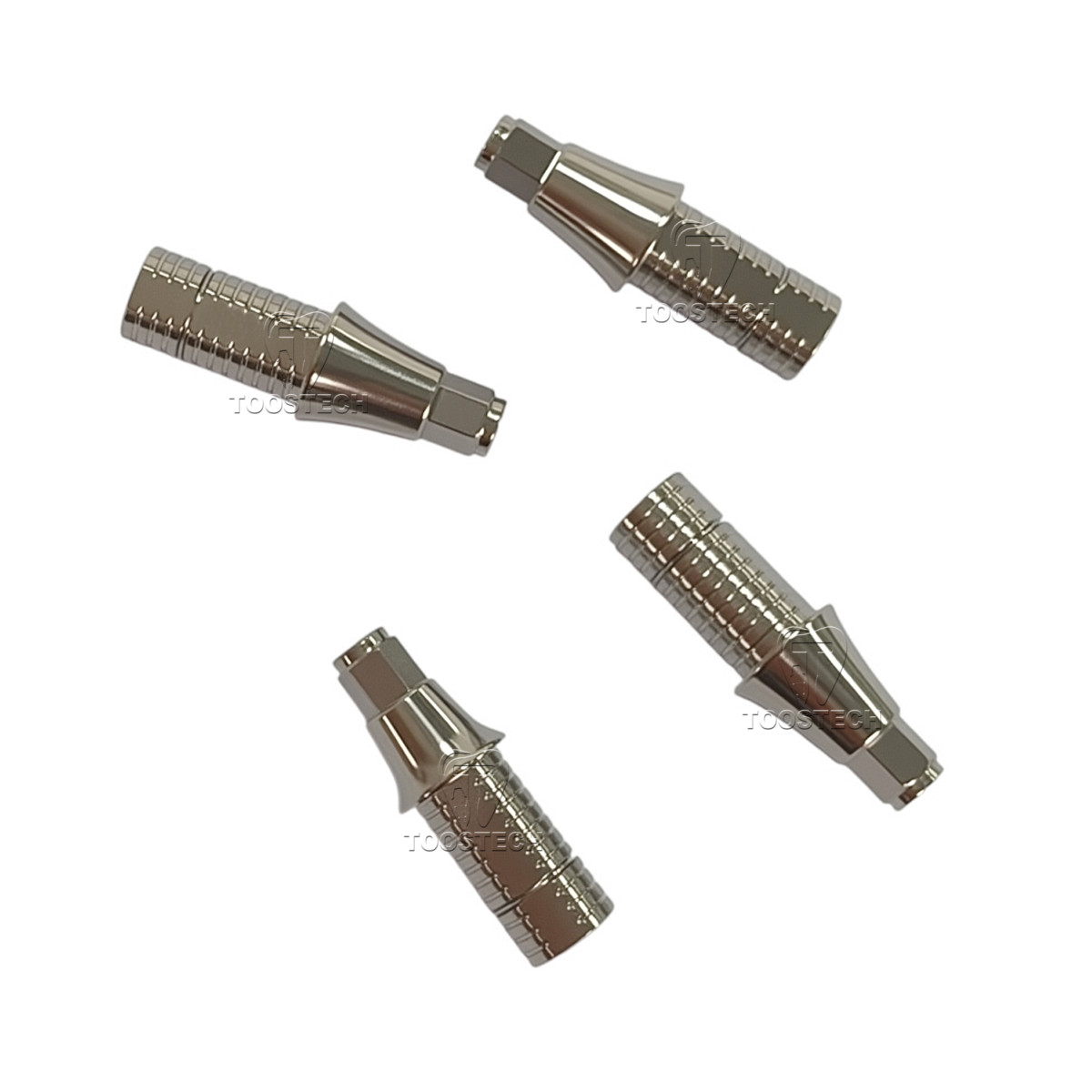 6pcs Ti base Tianium base CAD CAM ti-base fits Neodent GM platform D4.0