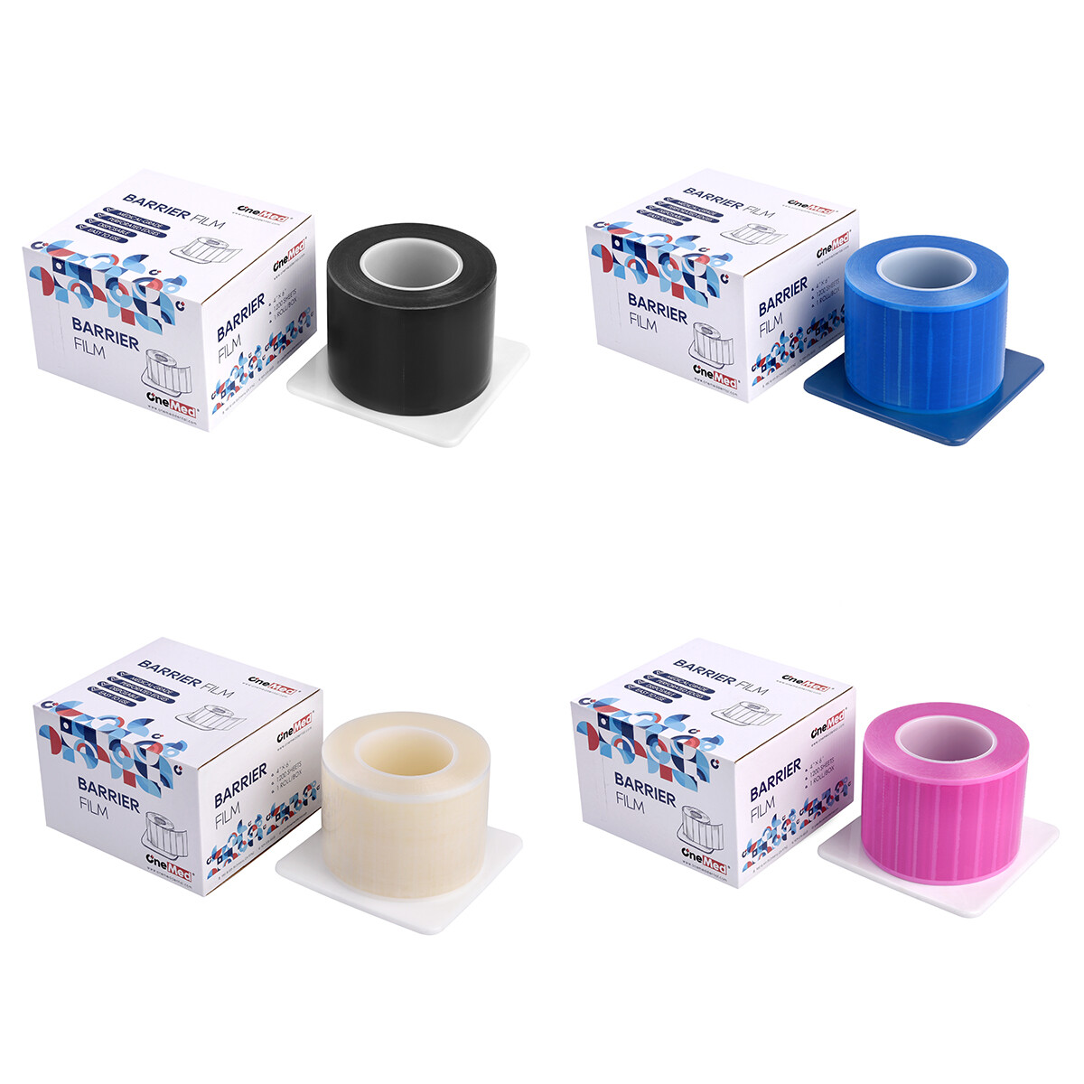 Barrier Film Tattoo Plastic Wrap w/ Dispenser Box 4″ x 6″ 1 Roll 1200 Sheet
