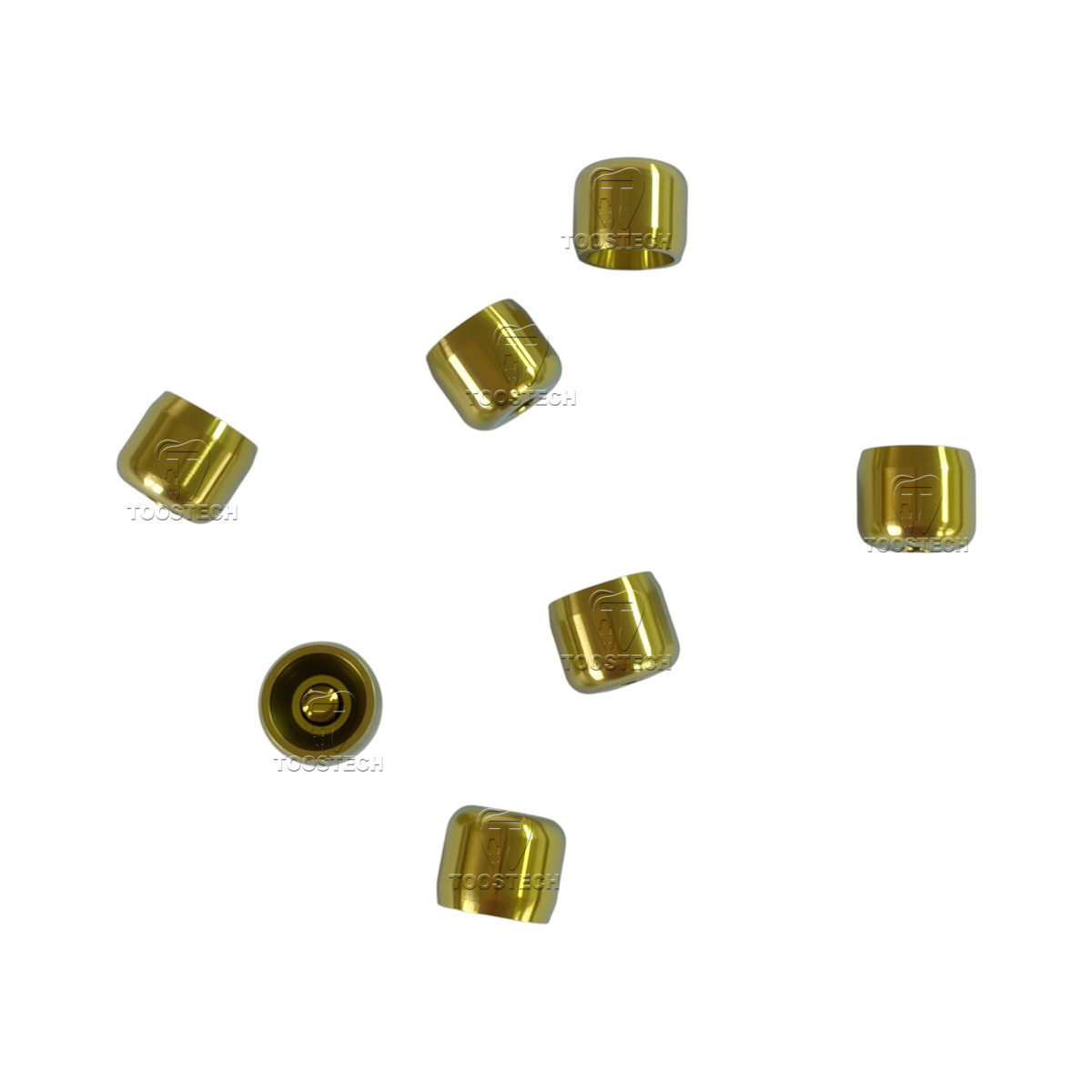 10pcs Multi unit titanium healing cap fits to MIS Seven Inter hex V3 C1 MUA