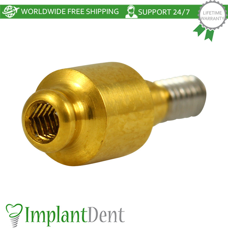 1x Dental Straight Loc-Low Attachment Standard Set Prosthetic Int Hex 2.42mm