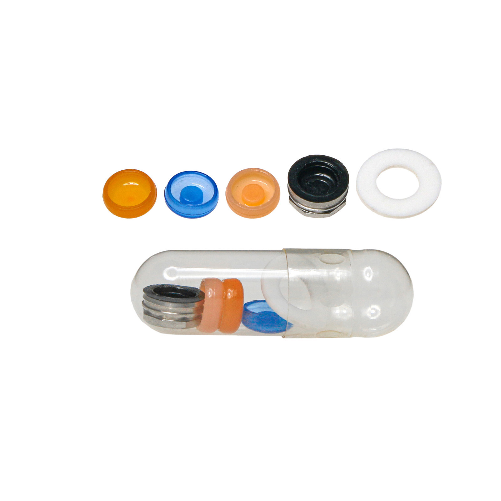 Dental 2mm Attachment Abutments&Overdenture Male Caps Kits Tool for Nobel Active