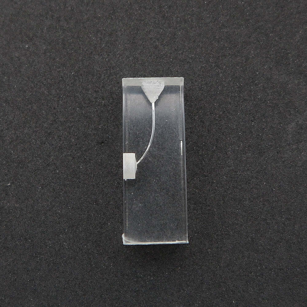 10 PCS Dental Endo Block Root Canal Files RCT Practice Model Clear Acrylic Resin