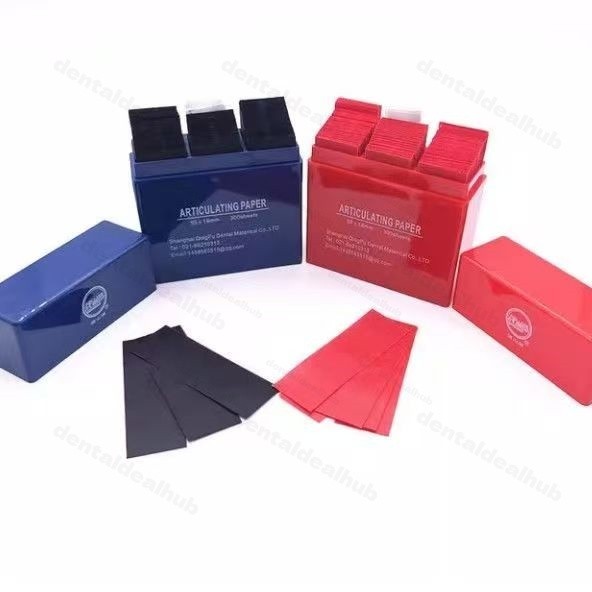 Dental Articulating Paper 300 Sheets 55x18mm Ultra Thin Occlusal Bite Strips