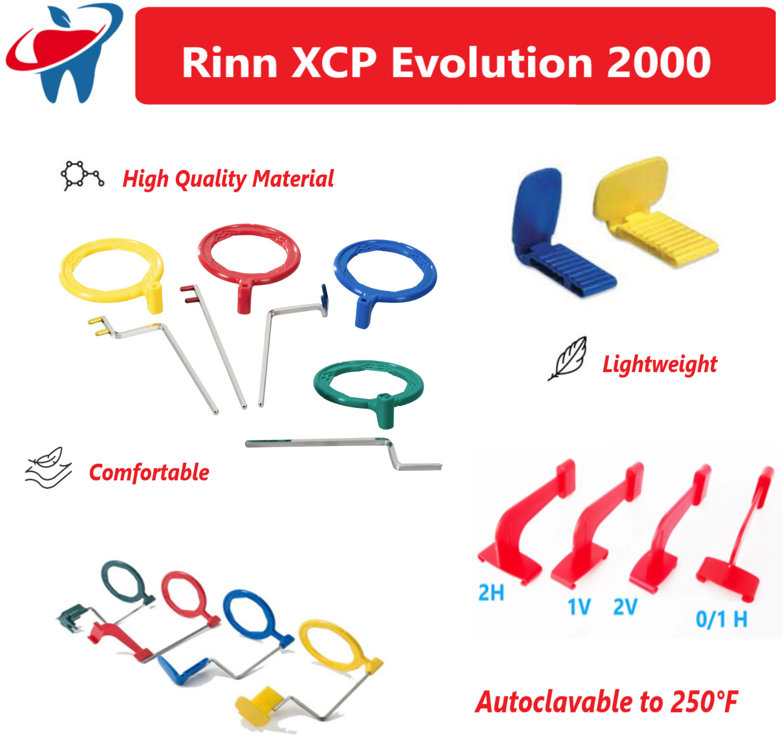 X-Ray Rinn XCP Evolution 2000, Posterior, Anterior, BiteWing Replacement Parts