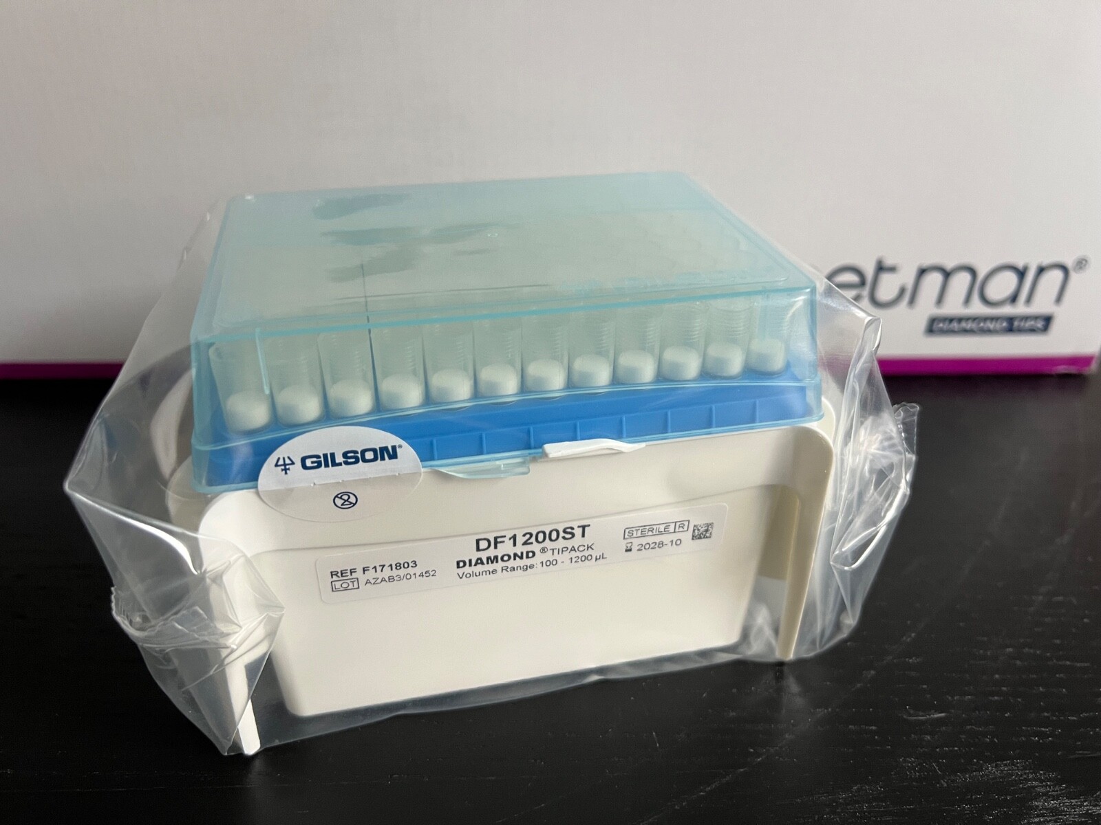 GILSON DIAMOND Pipette Tips DF1200ST TIPACK, 50-1200 µL, 960 sterilized filter
