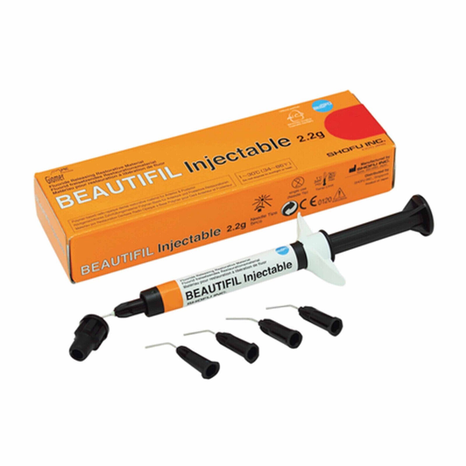 Shofu Beautifil Inje ctable for Dental Direct Veneers & Core Build Up 2.2gm