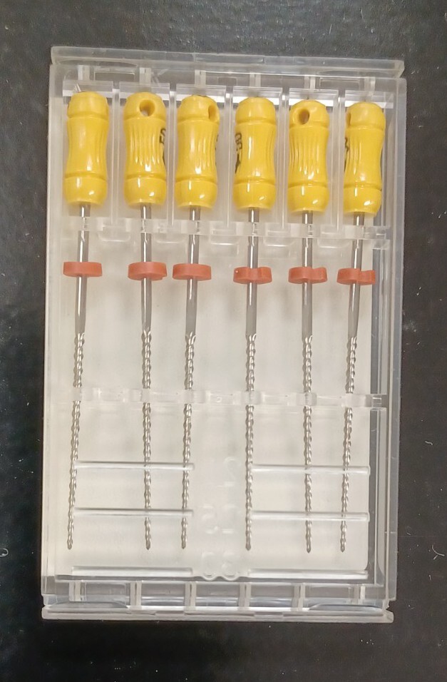 Kerr Sybron Endo Dental Size 50 30mm Stainless Steel K-FLEX file 6-file per box