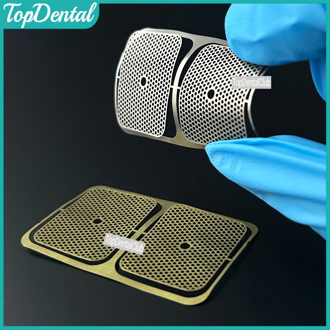 2-IN-1 Dental GBR Titanium Mesh Fixation Membrane Mesh Bone Augmentation 20*25mm