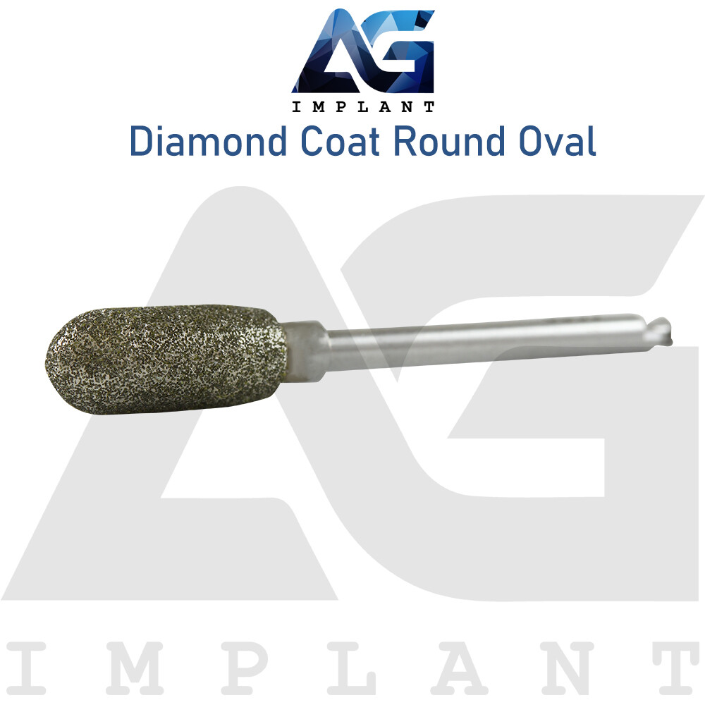 Diamond Round Oval Ø5.0mm Bon Shaping Cutting Tool Dental
