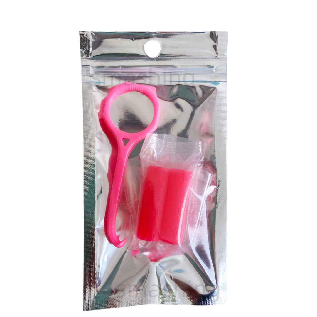 100Packs Dental Aligner Retainer Take Off Invisible Braces Remover with Chewies
