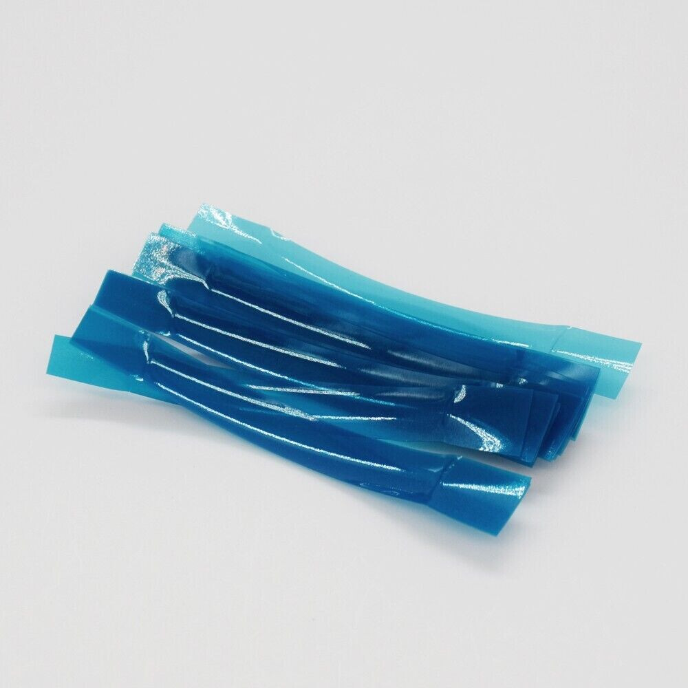 5Box Dental Metal Anterior Matrices Cervical Matrix Strip Resin 0.05mm Blue Tool