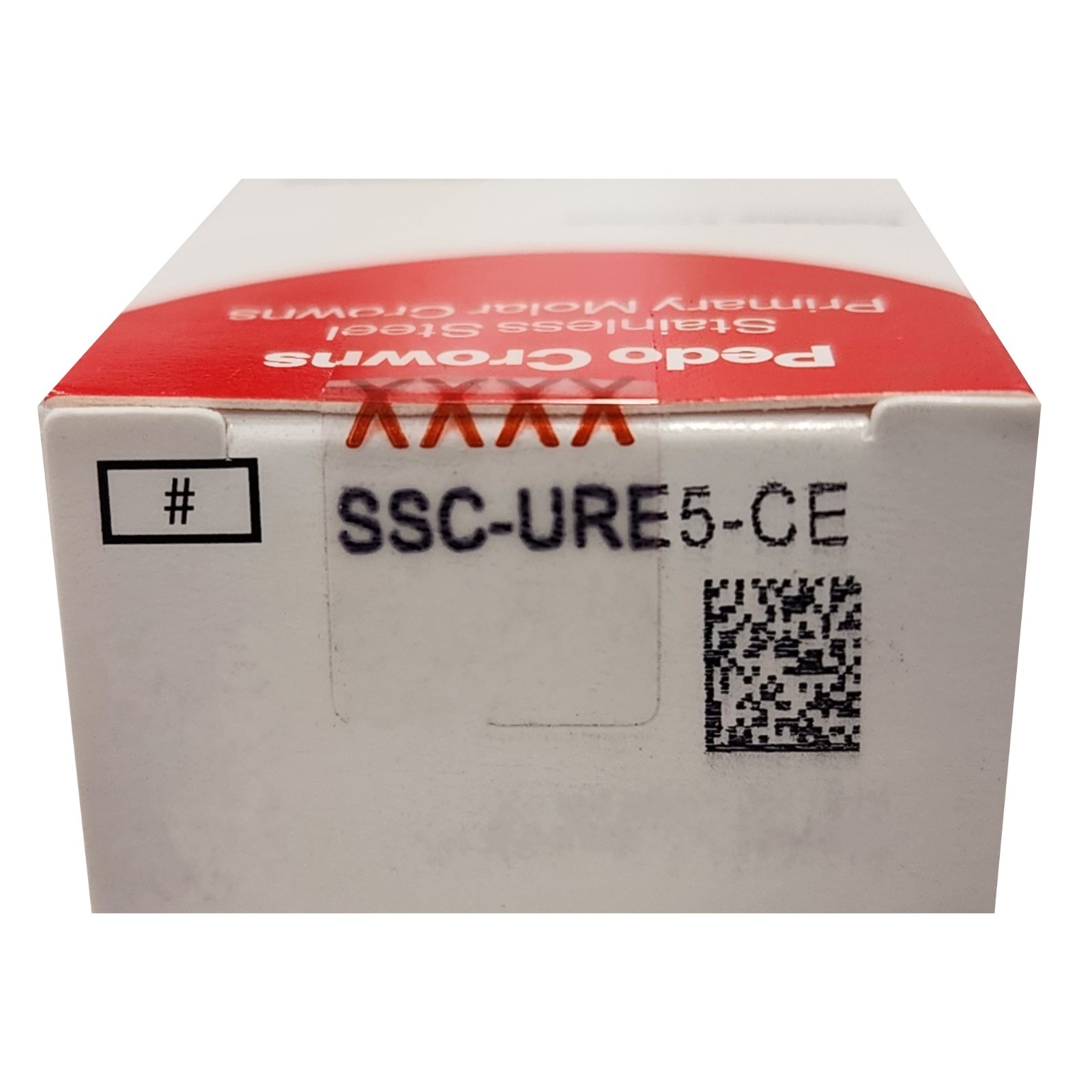 *5-Pieces* HuFriedyGroup Pedo Crowns Upper Right Primary 2nd #5 Refill SSC-URE5