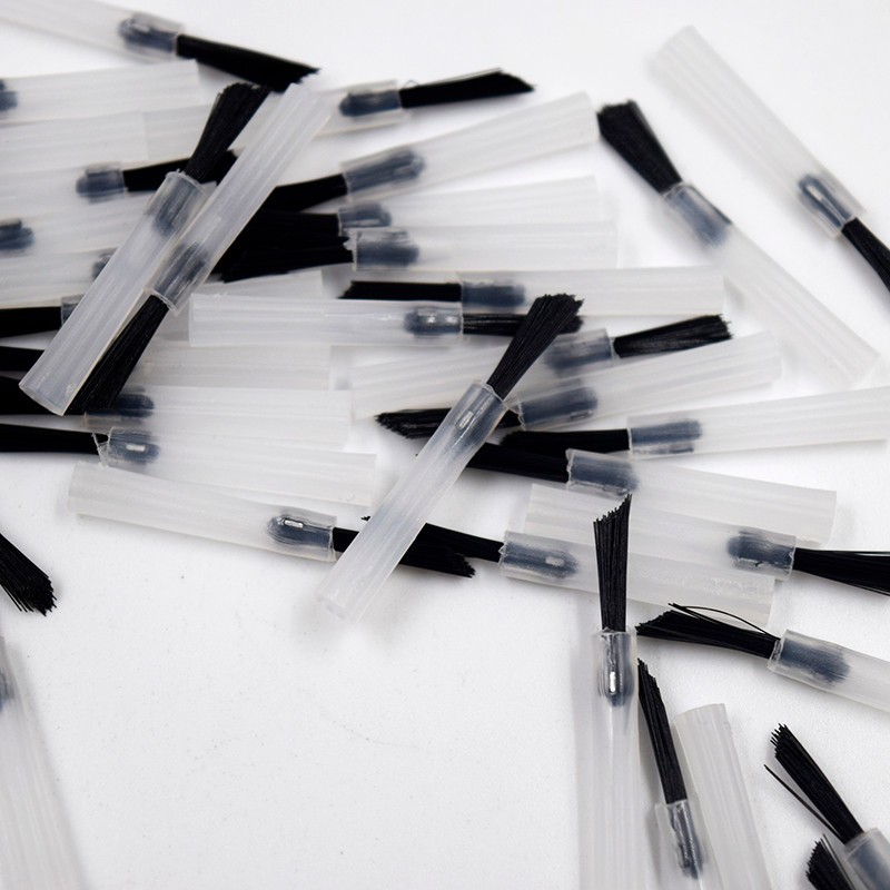 100 Pcs/Pack Dental Disposable Composite Brush Replaceable Applicator Head Tips