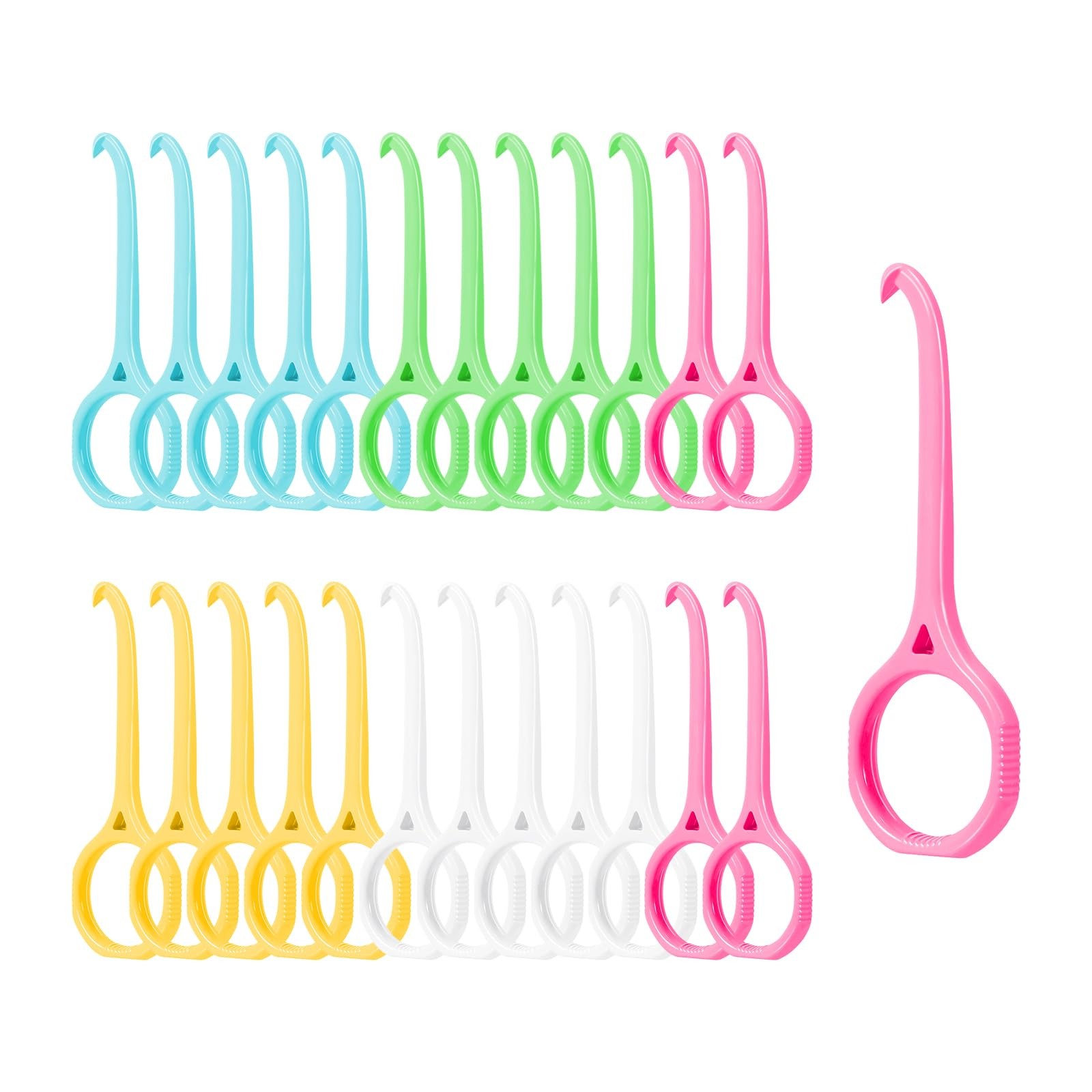 Kingbzis 25PCS Aligner Removal Tool – Tooth Hook Multicolor