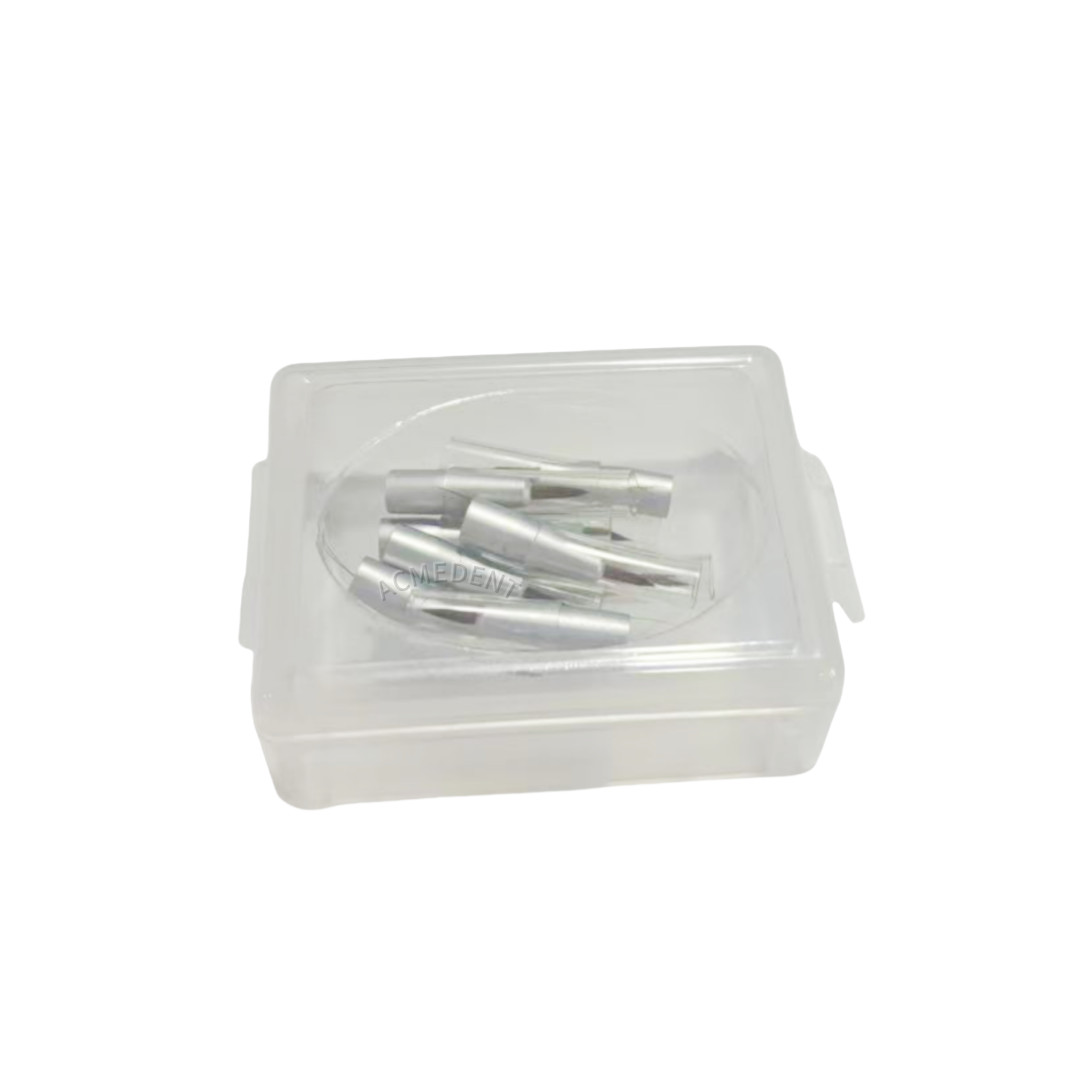 Dental Brush Pen Replaceable Brushes Tips Straight Curved Head Mini Micro Brush